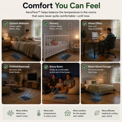 AeroFlow™ Smart Vent Booster