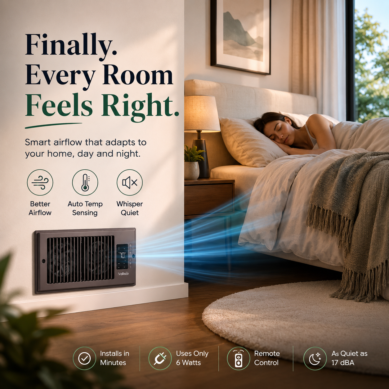 AeroFlow™ Smart Vent Booster